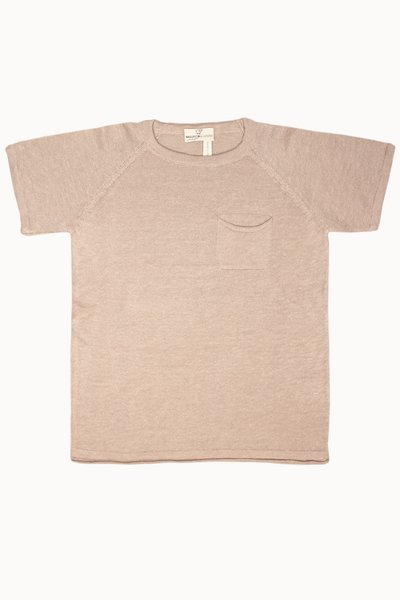 T-shirt bimbi in puro cotone e puro lino