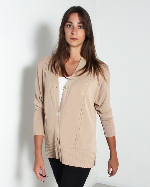 Cardigan over donna viscosa