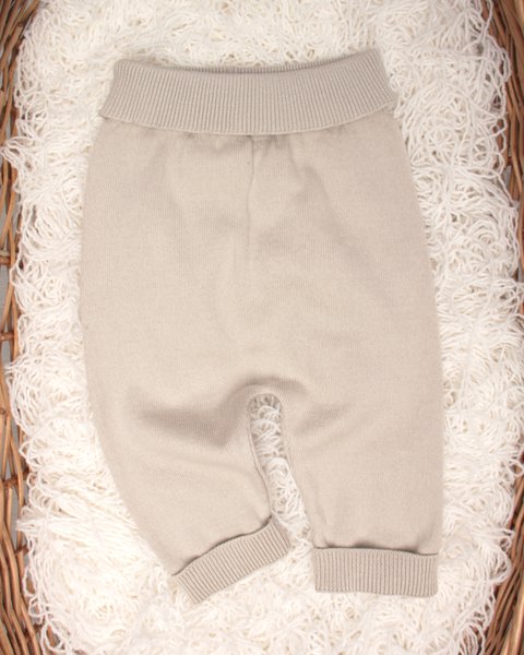 Pantalone neonati in puro cotone bio