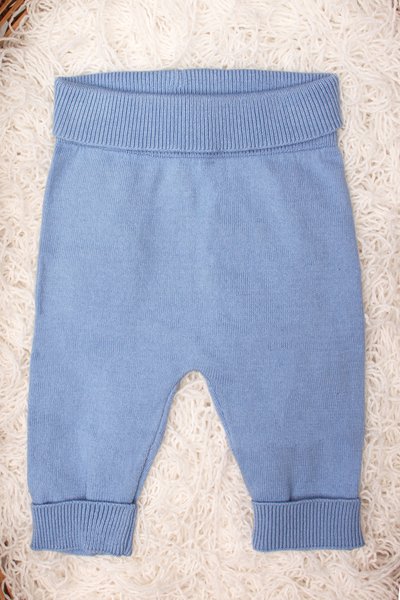 Pantalone neonati in puro cotone bio
