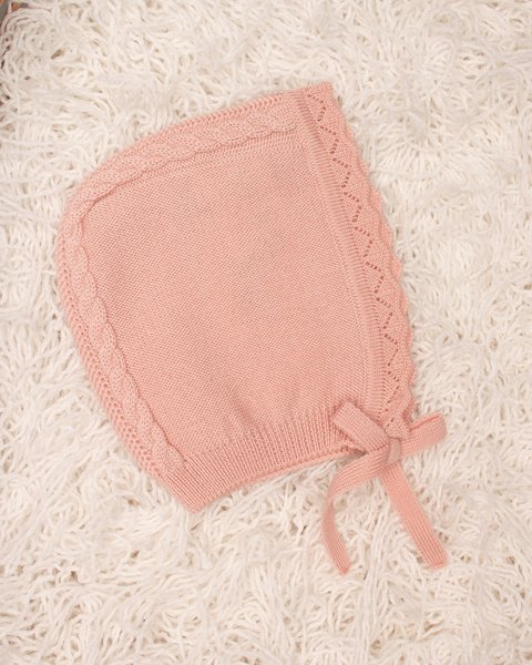 Cappello neonata coppola in pura lana merino