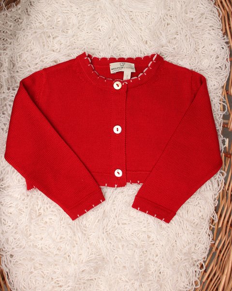 Coprispalle neonata merletti in pura lana merino