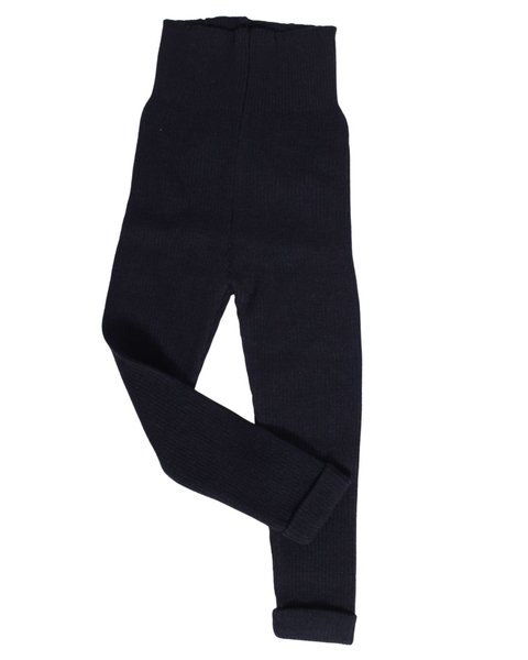Pantalone in maglia coste bimbi lana merinos