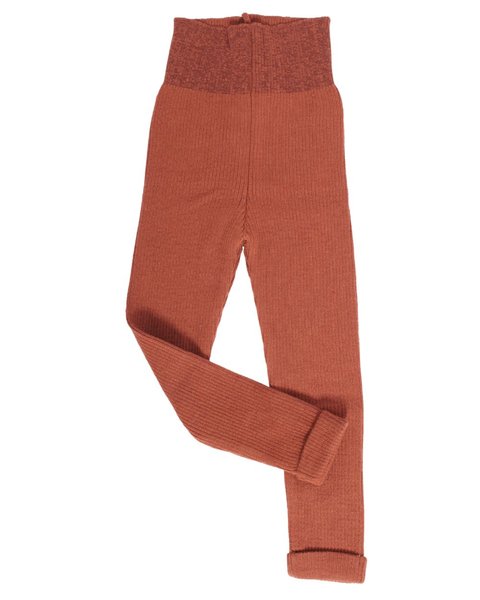 Pantalone in maglia coste bimbi lana merinos