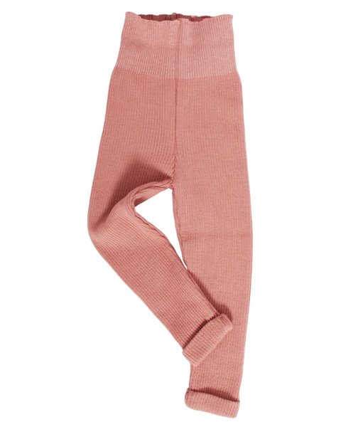 Pantalone in maglia coste bimbi lana merinos