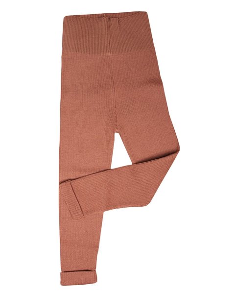 Pantalone in maglia coste bimbi lana merinos