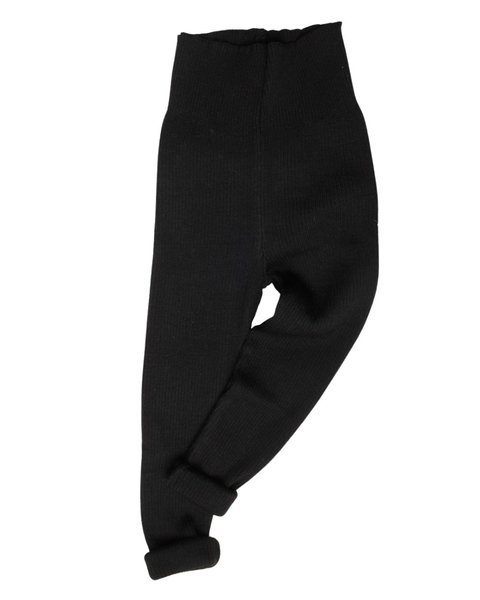 Pantalone in maglia coste bimbi lana merinos