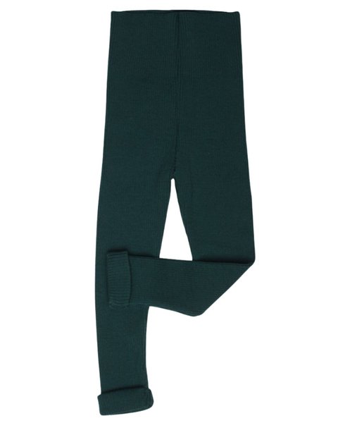 Pantalone in maglia coste bimbi lana merinos
