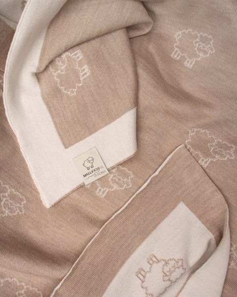 Woolly - coperta in lana merino extrafine