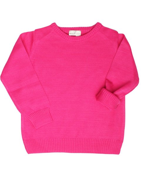 Maglia basica unisex pura lana merino ragazzi