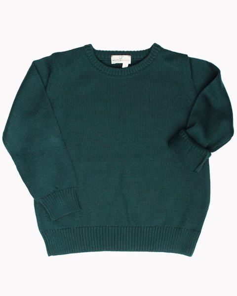 Maglia basica unisex pura lana merino ragazzi