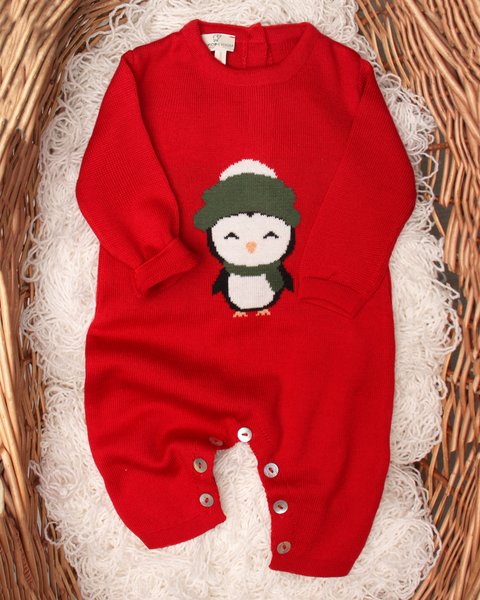 Tutina natale neonati in pura lana merino
