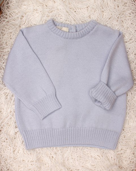 Maglia lana merino per neonati - essential