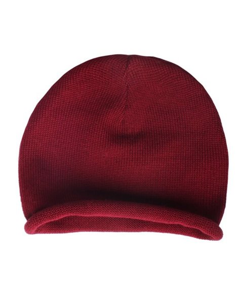 Cappellino neonato in pura lana merino ricciolino