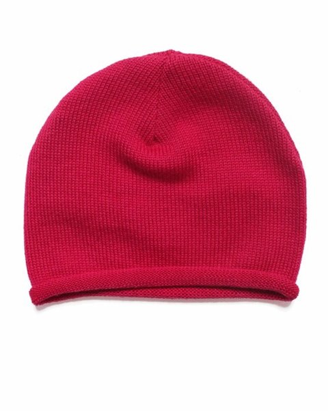 Cappellino neonato in pura lana merino ricciolino