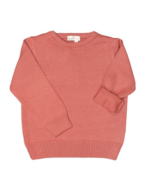 Maglia basica unisex in pura lana merino