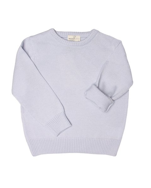 Maglia basica unisex in pura lana merino