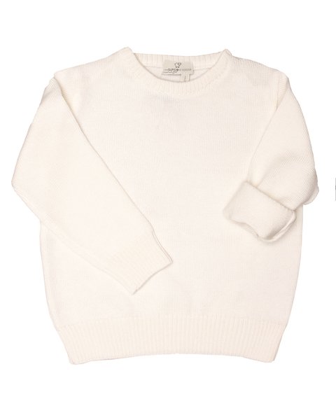 Maglia basica unisex in pura lana merino