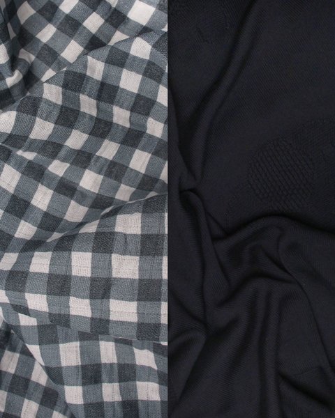 Set cover eucalyptus and cotton muslin