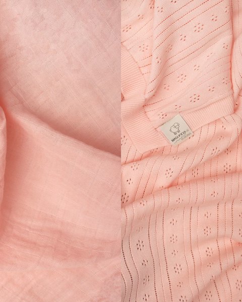 Set coperta cotone e mussola cotone