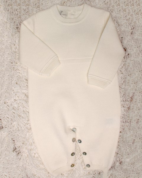 Tutina nascita pura lana merino - essential