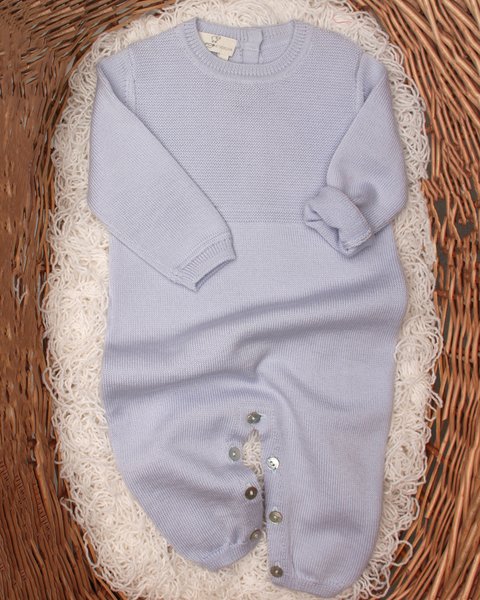 Tutina nascita pura lana merino - essential