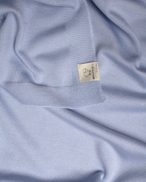 Copertina neonato in pura lana merino misura 70*80cm - essential