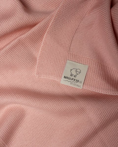 Copertina neonato in pura lana merino misura 70*80cm - essential