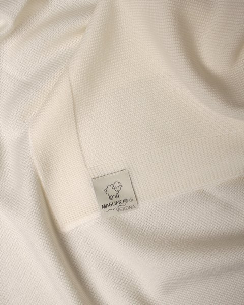 Copertina neonato in pura lana merino misura 70*80cm - essential