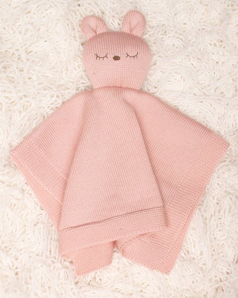 Doudou neonato - orsetto in pura lana merino