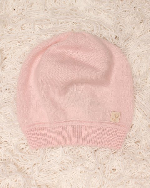 Pure cashmere cap