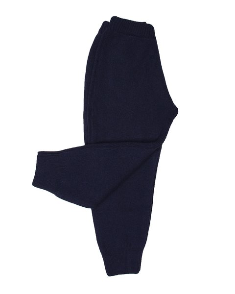 Pantaloni in maglia bimbi in pura lana merinos ultrafine