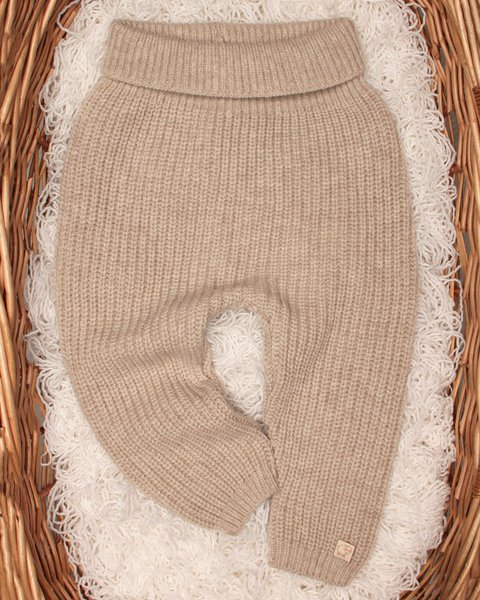 Pantalone costa inglese in pura lana ultrafine per neonati