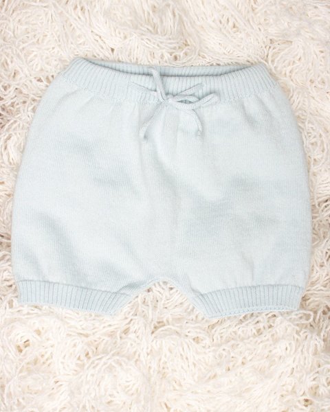 Pantalone corto neonati in puro cotone bio