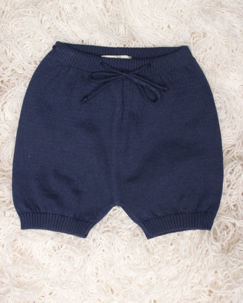 Pantalone corto neonati in puro cotone bio