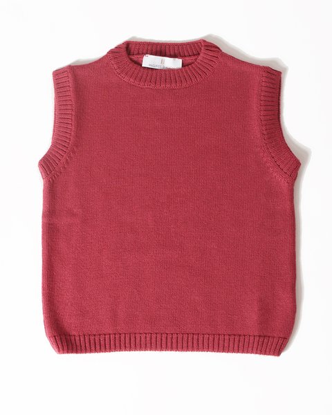 Gilet lana merino per neonati