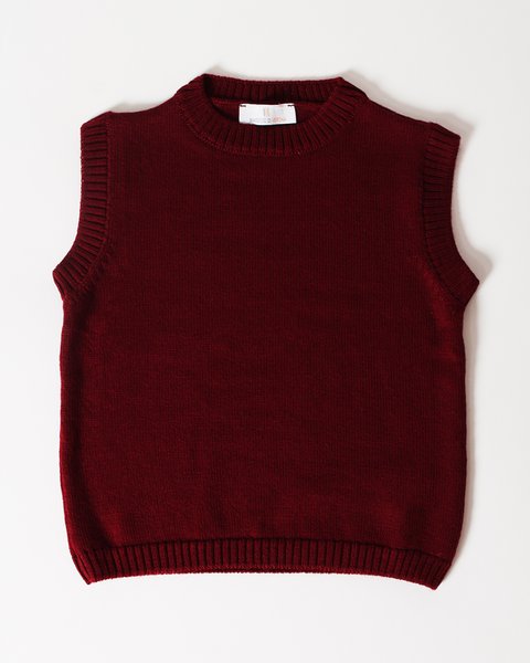Gilet lana merino per neonati