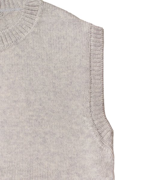 Gilet pura lana merinos ragazzi unisex