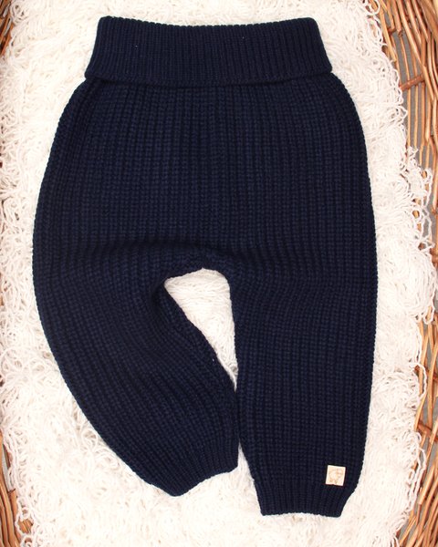 Pantalone costa inglese in pura lana ultrafine per neonati