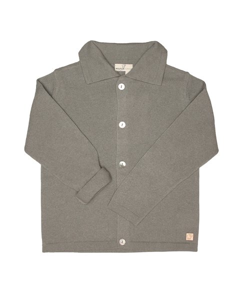 Knitted jacket in pure cashmere
