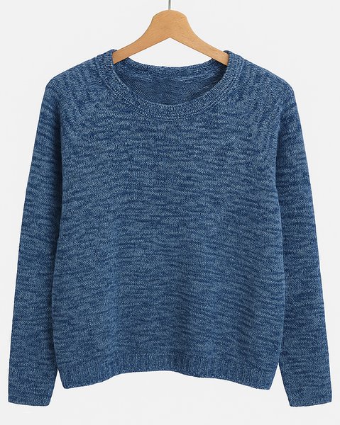 Maglia donna in cashmere blend degradè