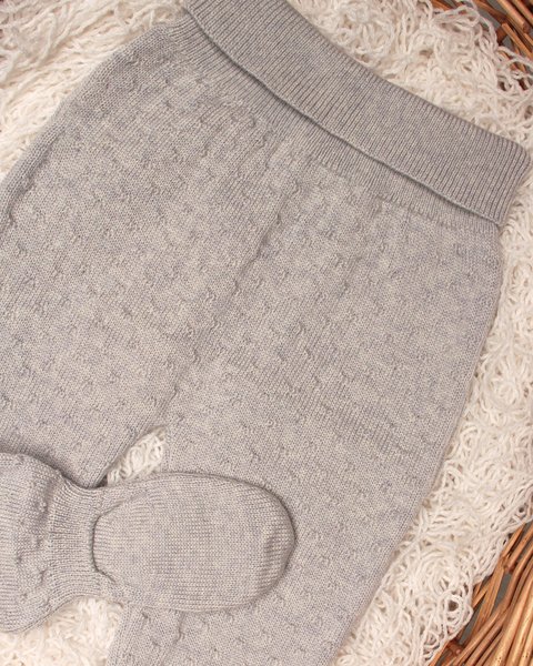 Ghettina punzonata in pura lana merinos extrafine