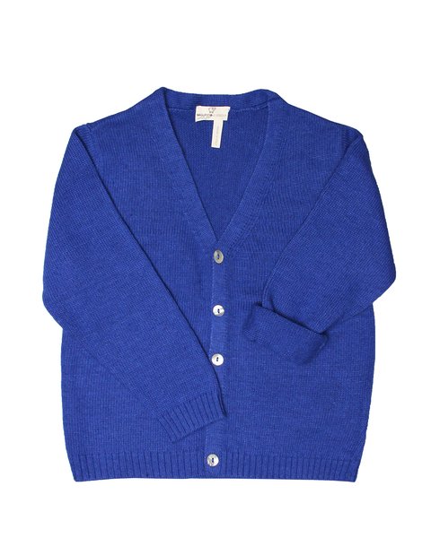 Cardigan in cashmere blend per bambini