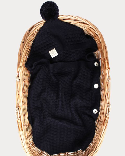 Sacco nanna vimini pura lana merino