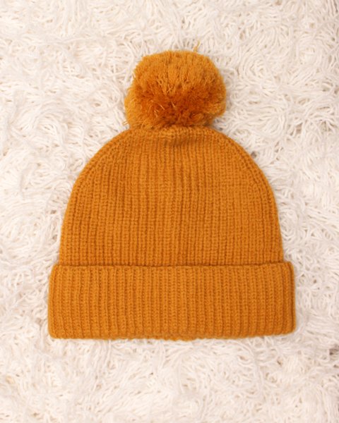 Berretto pon pon pura lana merino