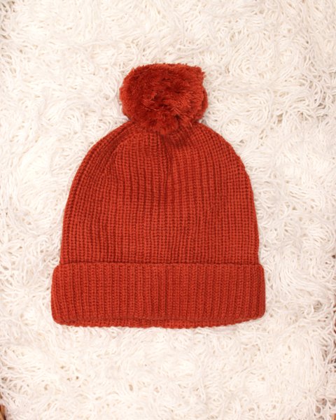 Berretto pon pon pura lana merino