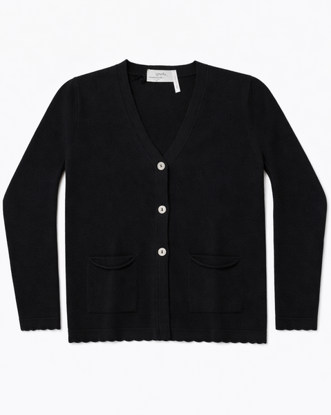 Cardigan con tasche cotone donna