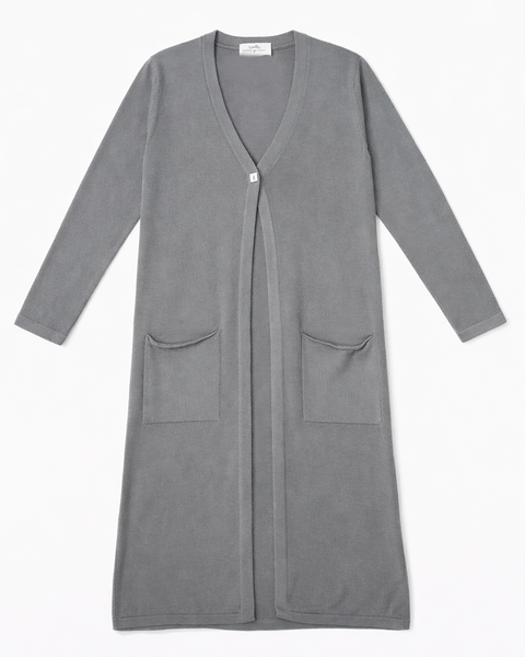 Maxi cardigan over donna viscosa