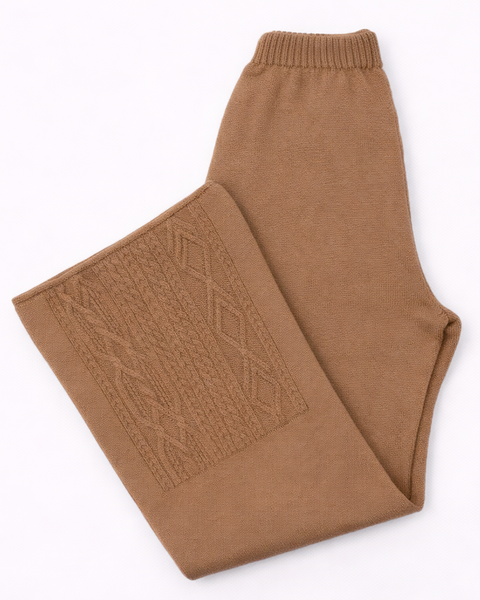 Pantalone losanghe pura lana donna