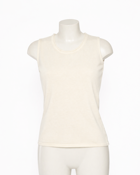 Canotta in filo cotone donna